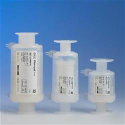 Emflon® II membrane in Kleenpak™ capsule, 0.2 µm sterilizing grade, 380 cm² EFA, 1-1½ in. sanitary flange connections, pre-sterilized by gamma irradiation product photo