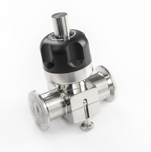 Manual Diaphragm Replacement Valve - 1 ½ in. TC, 1.37 in. ID product photo Primary L