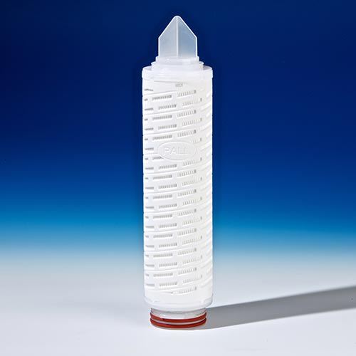 Supor® EX ECV membrane filter cartridge, 0.2 µm removal rating, 10-inch  length, double-o-ring (silicone) with bayonet lock and fin end - Products