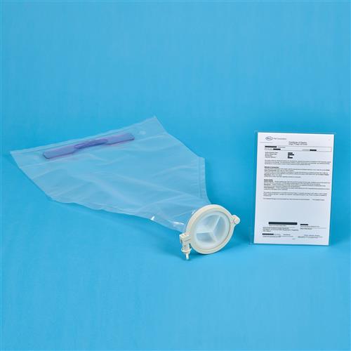 15 L PD2 powder handling bag, 6 in. sanitary outlet diameter, sterile claim, box of 10 product photo
