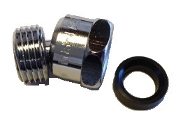 Swivel Adaptor, Male 1/2" to Female 1/2"- Wall Mounted Shower  product photo