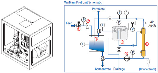 VariMem Pilot Unit Schematic